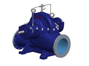 DSR type, split case pump, double suction pump, single stage