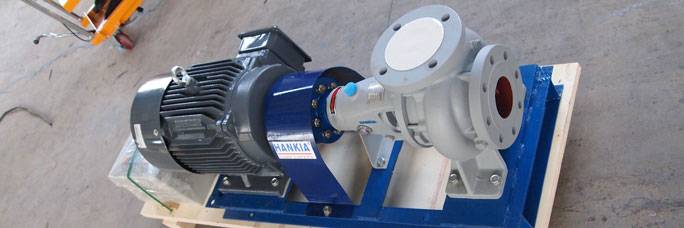 Different single stage centrifugal pumps