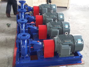 end suction pump, single stage pump, ISO2858 pump